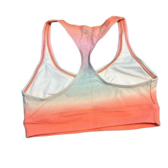 NWT FOREVER 21 TIE DYE RACERBACK SPORTS BRA - Picture 2 of 4